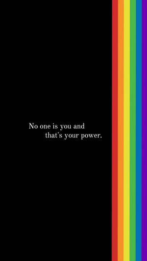 Black And Rainbow Aesthetic Lgbt Wallpaper