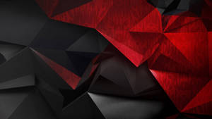 Black And Red Acer Predator Geometric Wallpaper
