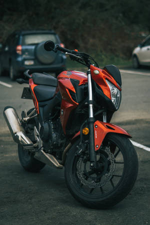 Black And Red Honda Motorcycle Wallpaper