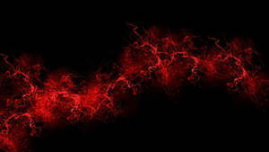 Black And Red Lightning Wallpaper