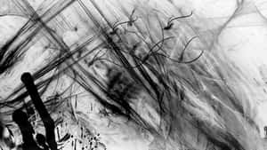 Black And White Abstract Scratch Wallpaper