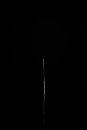 Black And White Airplane Trail Wallpaper