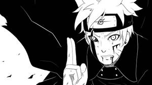 Black And White Anime Boruto Wallpaper