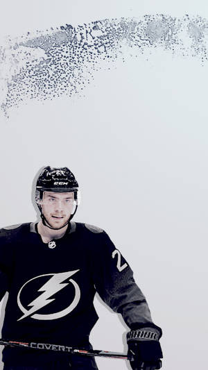 Black And White Art Brayden Point Wallpaper