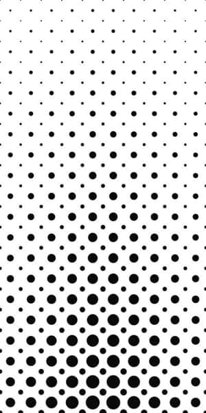 Black And White Dots Abstract Wallpaper Wallpaper
