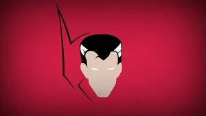 Black And White Hair Doctor Strange Minimalist Wallpaper
