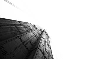 Black And White Hd Building Wallpaper