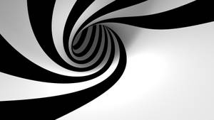 Black And White Hd Optical Illusion Wallpaper
