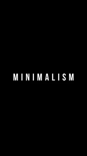 Black And White Minimalism Wallpaper