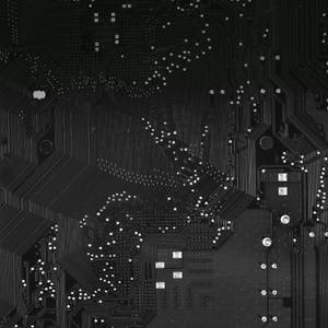Black And White Motherboard Wallpaper