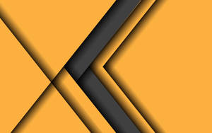 Black And Yellow Android Material Design Wallpaper