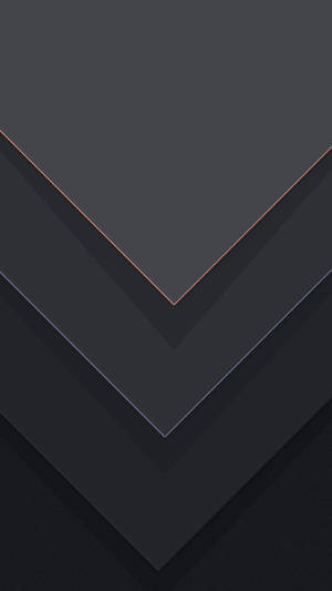 Black Android Inverted Triangles Wallpaper
