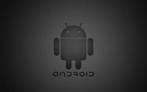 Black Android Logo Wallpaper