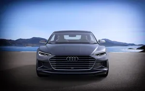 Black Audi Prologue Front Wallpaper