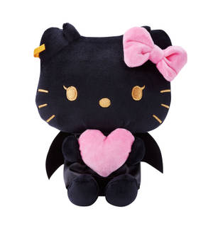 Black Bat Hello Kitty Halloween Wallpaper