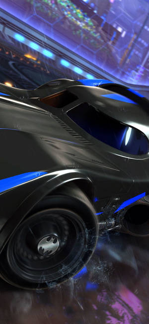 Black Blue Rocket League Iphone Wallpaper