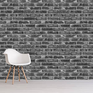 Black Brick Wall Background Wallpaper