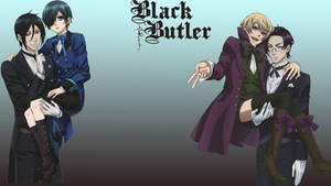 Black Butler With Their Master Wallpaper