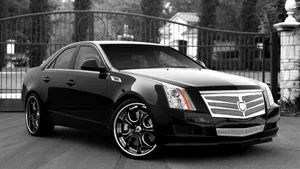 Black Cadillac Cts Wallpaper