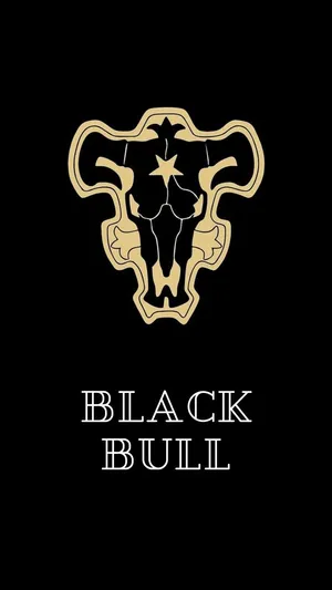 Black Clover Black Bull Emblem Wallpaper