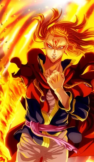 Black Clover Fuegoleon Iphone Wallpaper