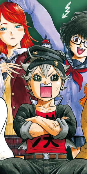 Black Clover High School Iphone Wallpaper