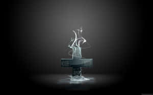 Black Cross Smoking Wallpaper