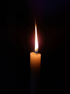 Black Day Candle Wallpaper