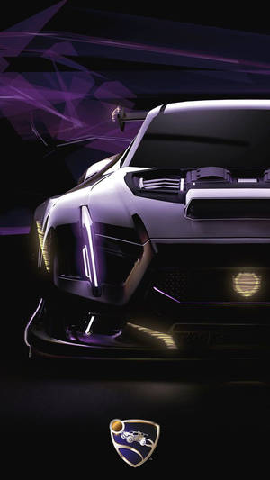 Black Dominus Car Rocket League Iphone Wallpaper
