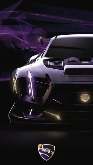 Black Dominus Car Rocket League Iphone Wallpaper