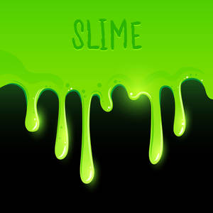 Black Drippy Slime Wallpaper