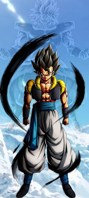 Black Effect Surrounds Gogeta Wallpaper