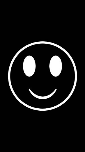 Black Emoji Emoticon Wallpaper