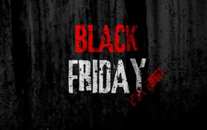 Black Friday Grunge Poster Wallpaper