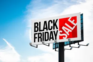 Black Friday Shopping Sale Billboard Wallpaper