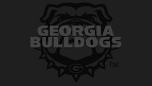Black Georgia Bulldogs Wallpaper