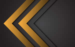 Black Gold Arrow Wallpaper
