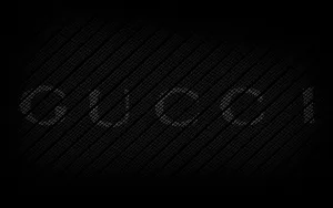 Black Gucci Brand Wallpaper