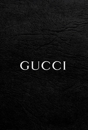 Black Gucci Leather Wallpaper