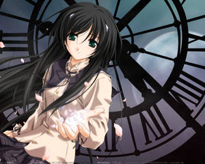 Black Haired Rachel Angels Of Death Wallpaper