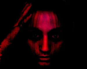 Black Horror Female Ghost Wallpaper