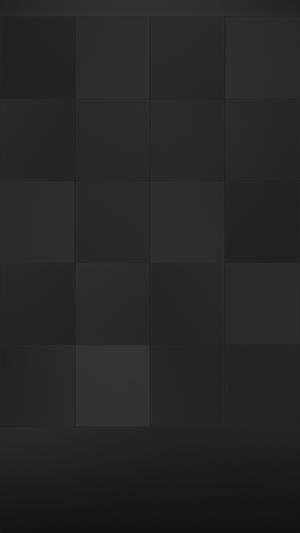 Black Iphone Checkered Pattern Wallpaper
