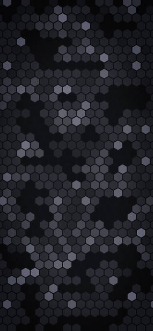 Black Iphone Honeycomb Wallpaper