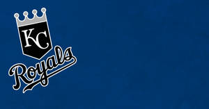 Black Kansas City Royals Logo Wallpaper