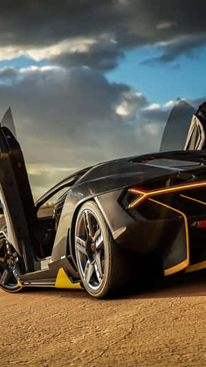 Black Lamborghini Iphone Forza Horizon 3 Car Wallpaper