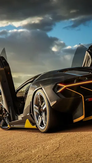 Black Lamborghini Iphone Forza Horizon 3 Car Wallpaper