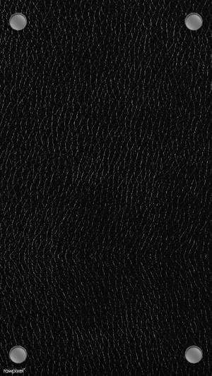 Black Leather Iphone Minimalist Buttons Wallpaper