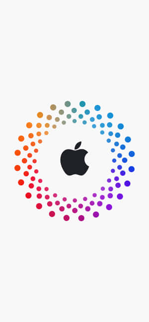 Black Logo With Dots Amazing Apple Hd Iphone Wallpaper