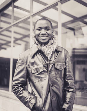 Black Man In Sepia Tone Wallpaper