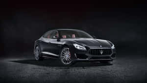 Black Maserati 4k Wallpaper